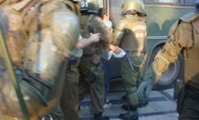 Más de 20 detenidos tras nueva marcha estudiantil en Rancagua
