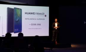 Ya está en Chile: HUAWEI Mate 20 Pro, el primer smartphone con lector de huella digital bajo la pantalla [FOTOS]