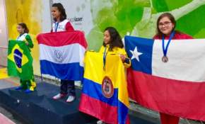Pequeñas esgrimistas de Rancagua obtienen medallas en Campeonato Sudamericano Infantil 