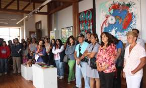 Exposición de Roberto Matta en el Centro Cultural de Pichilemu