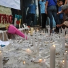 Hinchas de O'Higgins brindan homenaje a jóvenes barristas fallecidos en Tomé